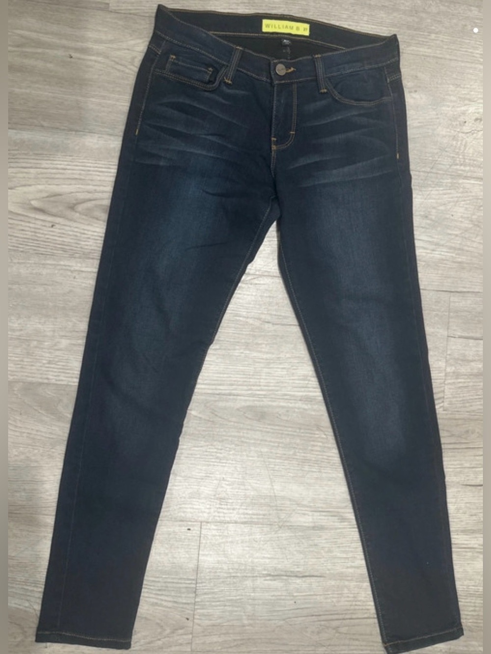 WILLIAM R. Dark Indigo Skinny Jeans for Women